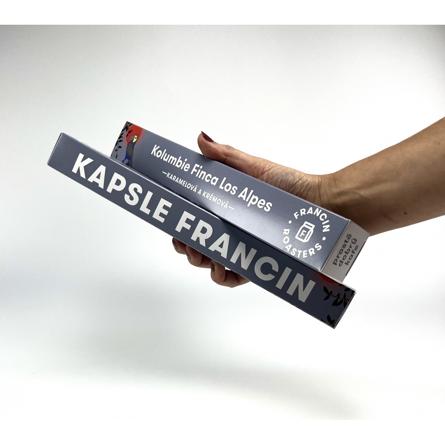 Coffee Francin ESPRESSO KAPSLE KOLUMBIE Finca Los Alpes