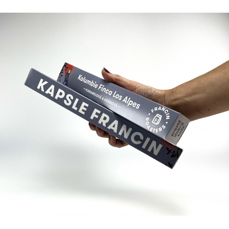 Coffee Francin ESPRESSO KAPSLE KOLUMBIE Finca Los Alpes