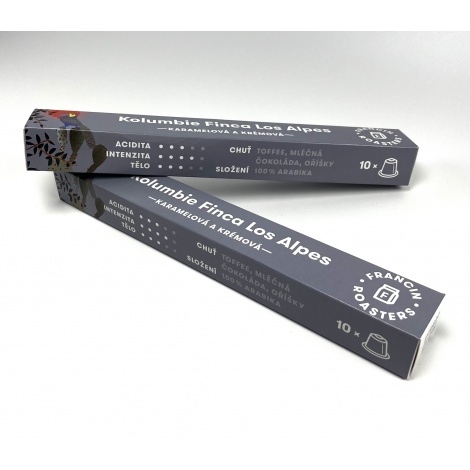 Coffee Francin ESPRESSO KAPSLE KOLUMBIE Finca Los Alpes