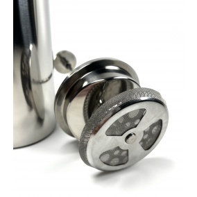 Stainless steel frenchpress 600ml Kaffia - Silver 2