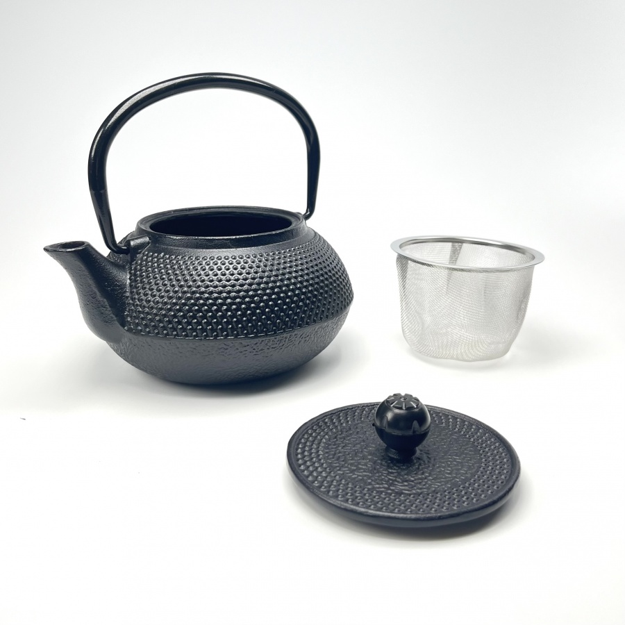 Cast iron teapot 850ml black