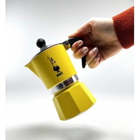 Bialetti Rainbow 3 žlutá moka konvice 2