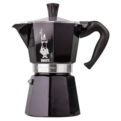 Bialetti Moka Express kotyogó kávéfőző 6 csésze kávéra, fekete