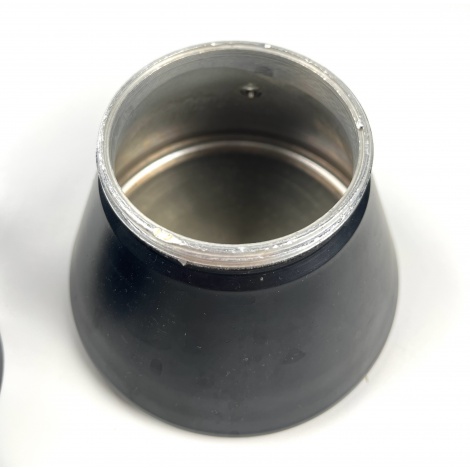 Kaffia Black Moka Pot 6 cups - USED / DISCOUNT