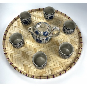 Tea set Kaffia Kettle with 6 cups 2