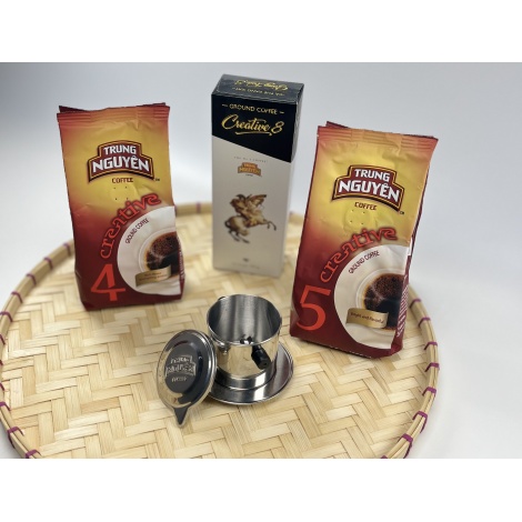 Trung Nguyen CREATIVE 5, coffee ground