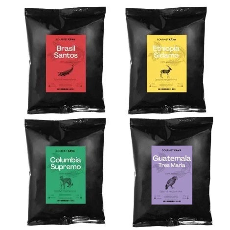 Arabica z celého světa - 1kg, výhodné balení!