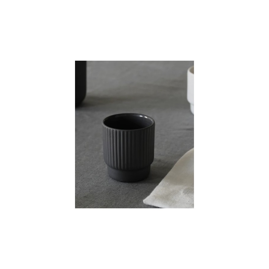 Kaffia Style Espresso Cup 80 ml - dark grey