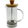 Frenchpress teapot with bamboo elements with a volume of 400 ml for the flawless preparation of filter coffee with a full body.