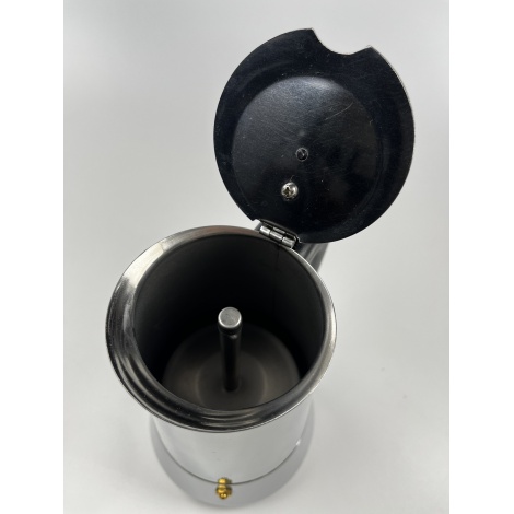 Moka pot Kaffia 9 cups stainless steel