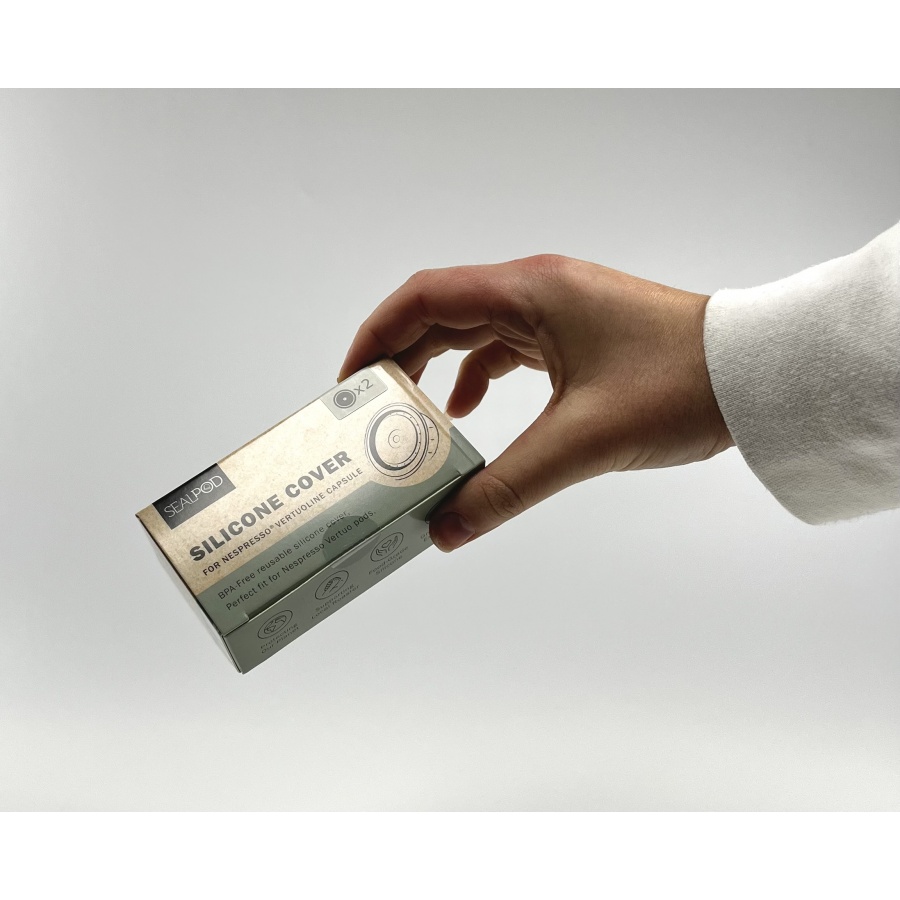 2x Náhradní víčko Sealpod pro kapsli Nespresso VertuoLine® a Vertuo®.