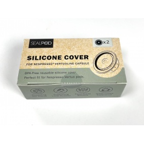 2x Sealpod replacement cap for Nespresso VertuoLine® and Vertuo® capsules.