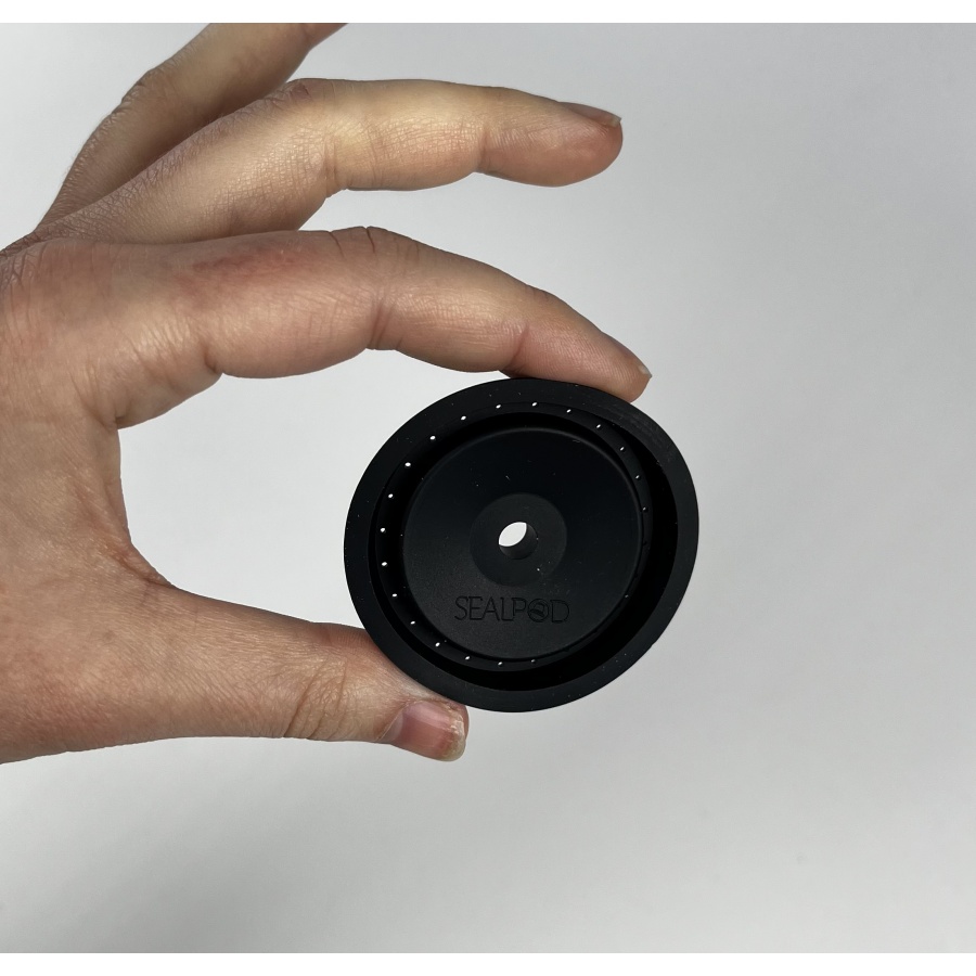 2x Sealpod replacement cap for Nespresso VertuoLine® and Vertuo® capsules.