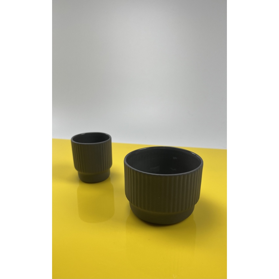 Kaffia Style Espresso Cup 80 ml - dark grey