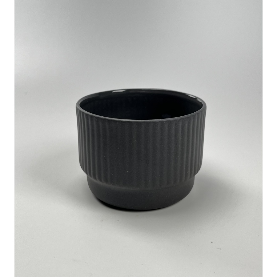 Kaffia Style Cappuccino Cup 230 ml - dark grey