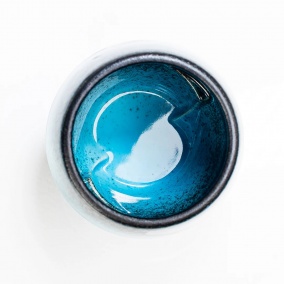 Icosa Avensi Wave Keramický šálek AERESSO Atlantis Blue 180 ml 2