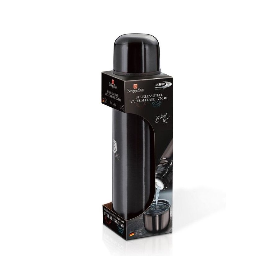 Termoska 0,75 l Carbon PRO Line - SLEVA/KOSMETICKÁ VADA