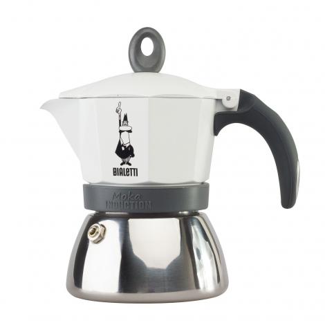 Bialetti Moka Induction 3 cups white