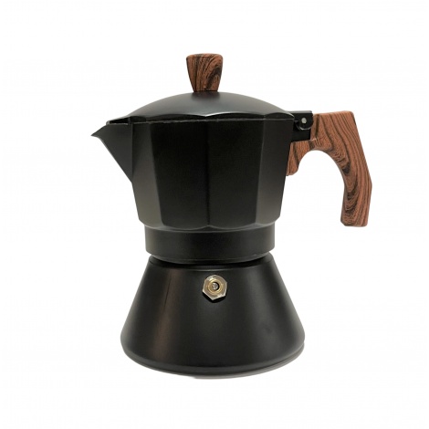Moka konvice Kaffia Black 3 šálky - POUŽITÁ/SLEVA