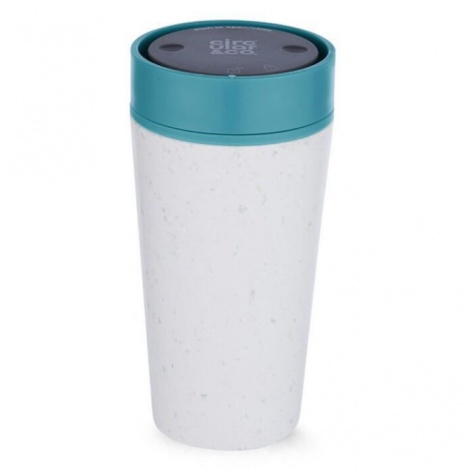 Kelímek Circular Cup (rcup) Chalk and Aquamarine 340 ml