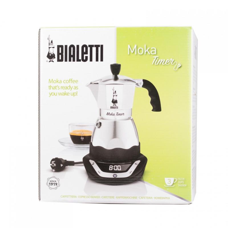 Bialetti Moka Timer 3 electric moka kettle