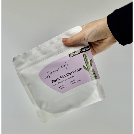 GourmetKáva Specialty Peru Monterverde 250g
