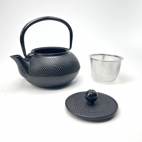 Kaffia cast iron teapot 350ml black