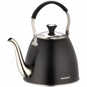 Teapot Gooseneck black Klausberg