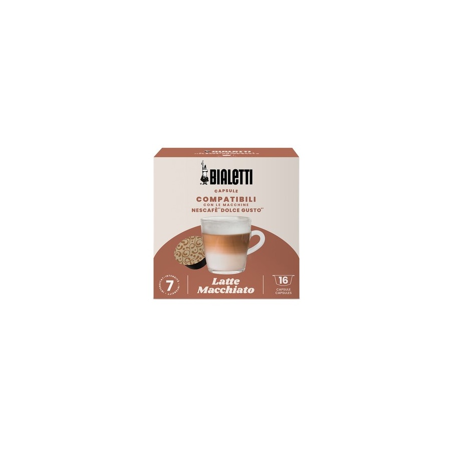 Capsules Bialetti Dolce Gusto® Latte Macchiato 16 pcs