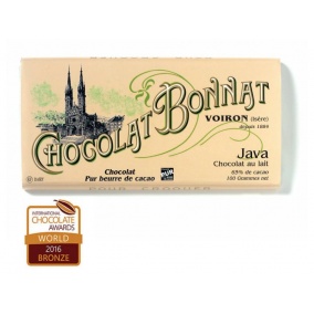 Milk chocolate Bonnat Java 65%
