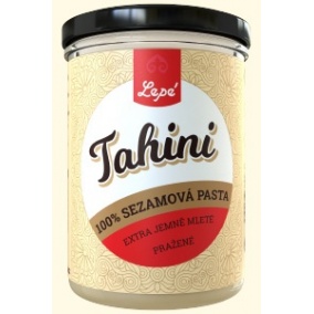 Lepé Tahini 400g - 100% sesame paste, gluten and palm oil free