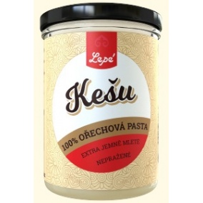 Lepé Cashew Butter 400g - 100% natural nut paste