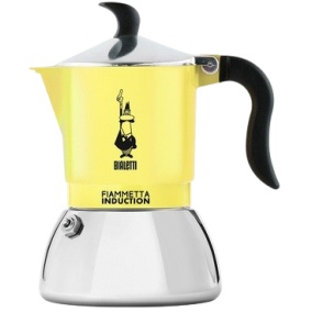 Bialetti Moka Induction Fiammetta -  2 šálky žlutá NEW