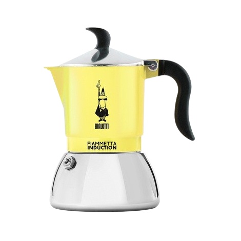 Bialetti Moka Induction Fiammetta -  2 šálky žlutá NEW