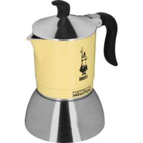 Bialetti Moka Induction Fiammetta -  2 šálky žlutá NEW 2