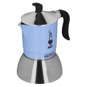 Bialetti Moka Induction Fiammetta - 2 šálky světle modrá NEW 2