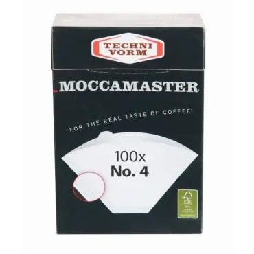 Papierové filtre Moccamaster veľ. 4 100ks