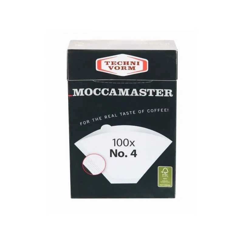 Papierové filtre Moccamaster veľ. 4 100ks