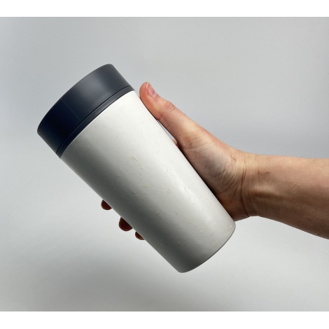 Circular Cup (rcup) Chalk and Storm Grey 340 ml