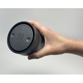 Circular Cup (rcup) Grey and Ink Black 227 ml 2