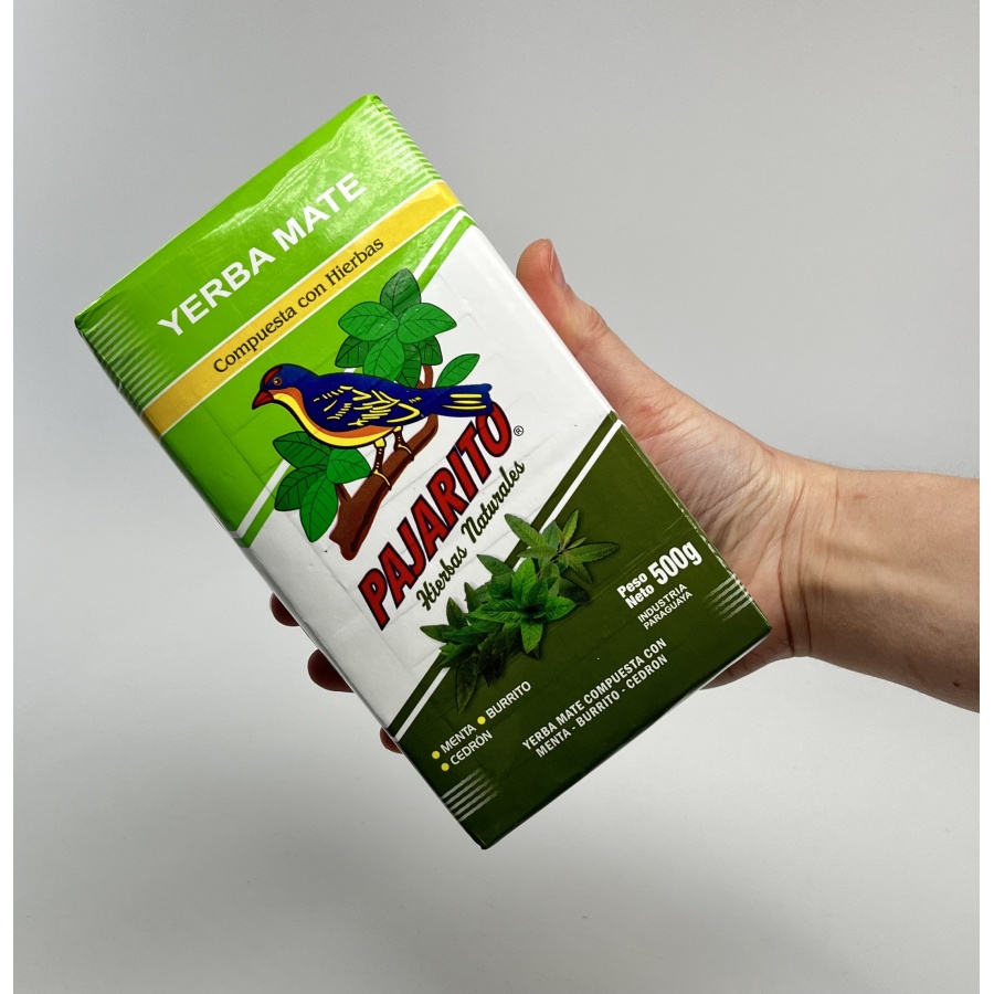 Yerba Maté Pajarito Compuesta Hierbas 500g