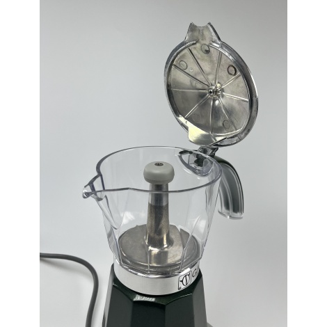 G.A.T. Vintage 4-6 electric moka kettle green - USED/DISCOUNTED