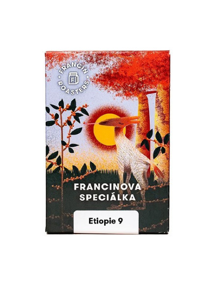 Kafe Francin Etiopie Adorsi 250g