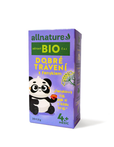 Allnature Organic Children's tea Good digestion with fennel 20x1,5 g