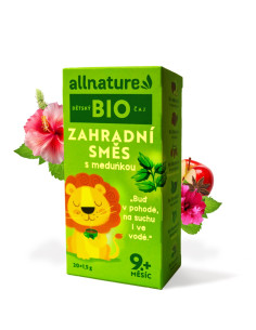 Allnature BIO Children's tea Garden blend with lemon balm 20x1,5 g