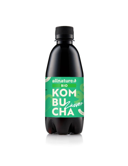 Allnature Kombucha Zázvor BIO 330 ml