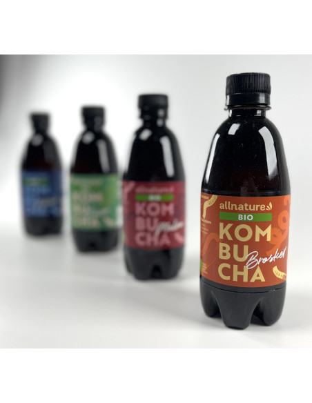 Allnature Kombucha Peach BIO 330 ml