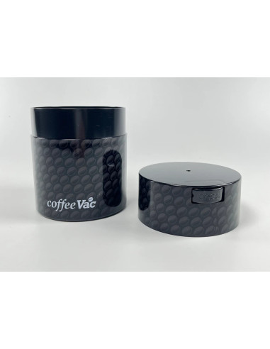 Tightvac 250g vacuum jar - black coffee pattern