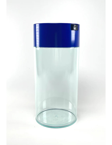 Vakuová dóza Tightvac 680g - průhledná + modrá