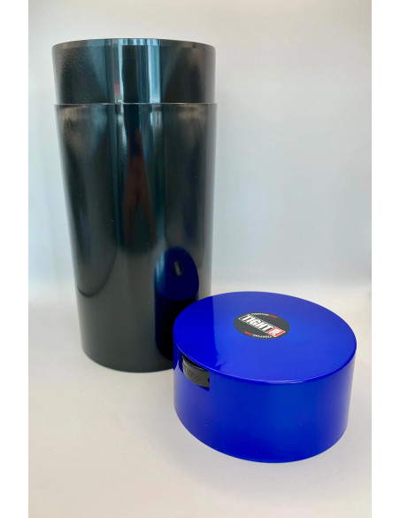 Vakuová dóza Tightvac 680g - černá/modrá